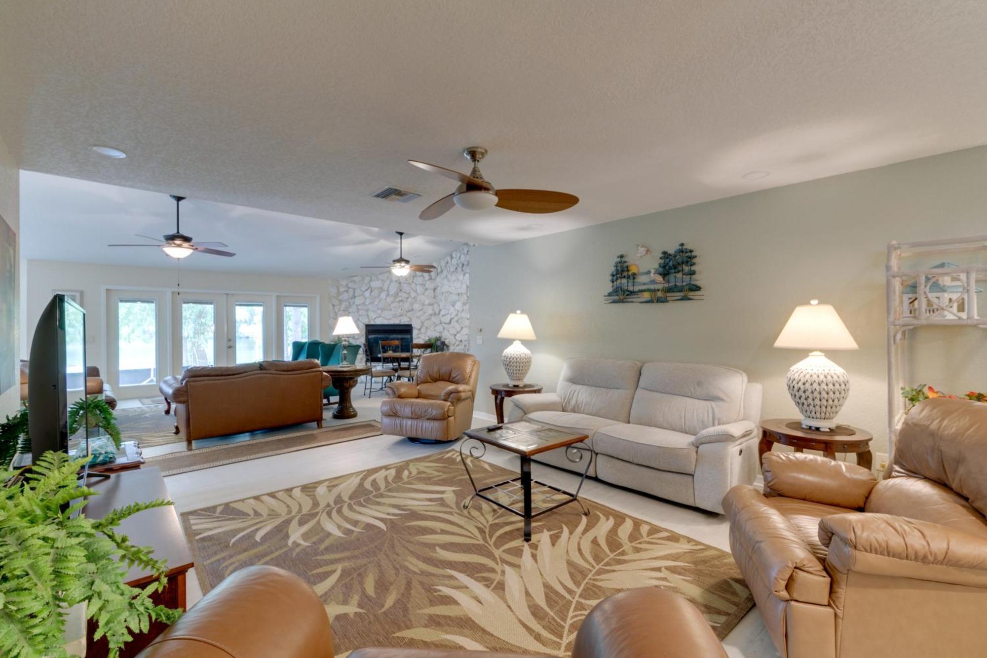 Waterfront Dunnellon Home With Private Dock And Lanai! Extérieur photo