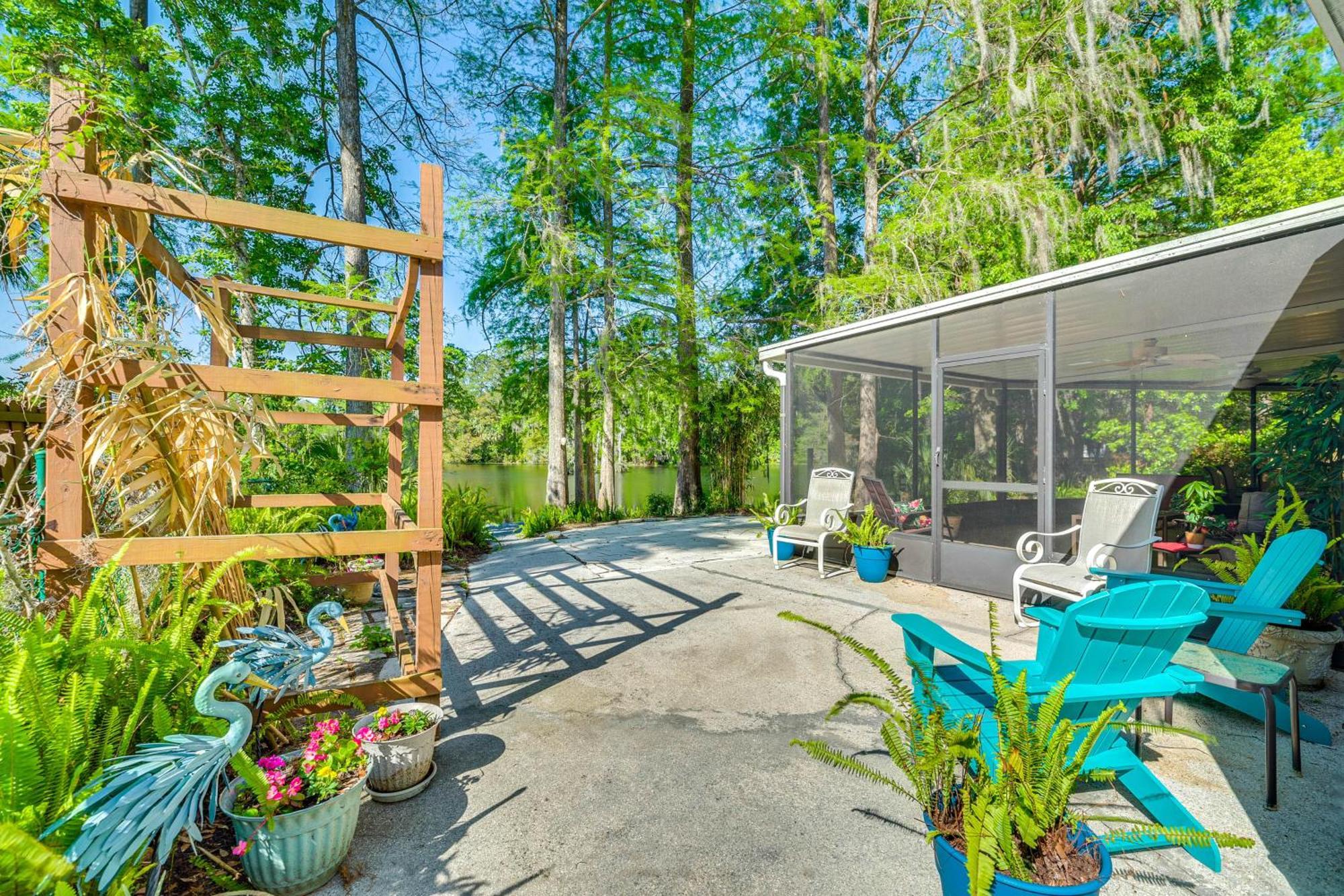 Waterfront Dunnellon Home With Private Dock And Lanai! Extérieur photo